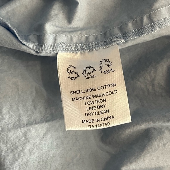 SEA New York Phoebe Smocked Dress - Cinderella Blue - Picture 10 of 11